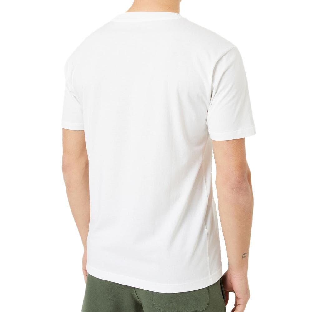 T-shirt Blanc Homme New Balance Stacked Logo 2