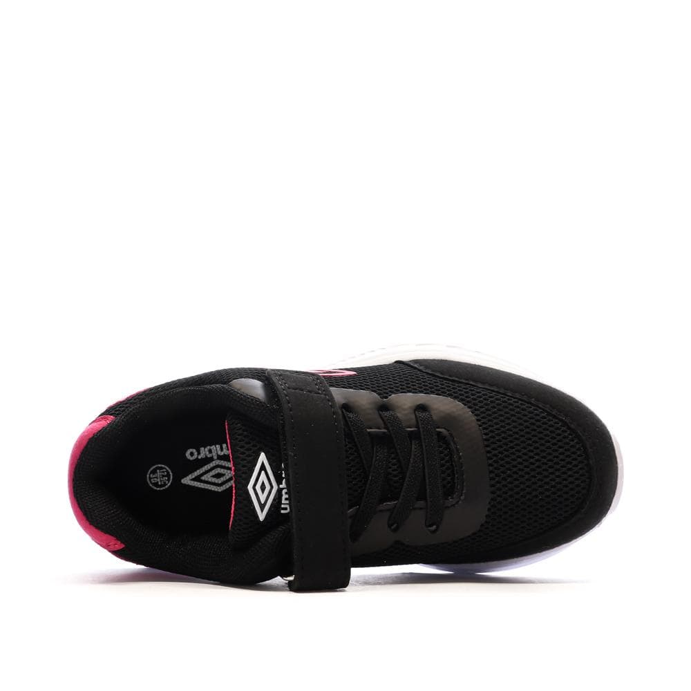 Baskets fille Umbro Nateo Noir/Rose – Style et confort sportif 4