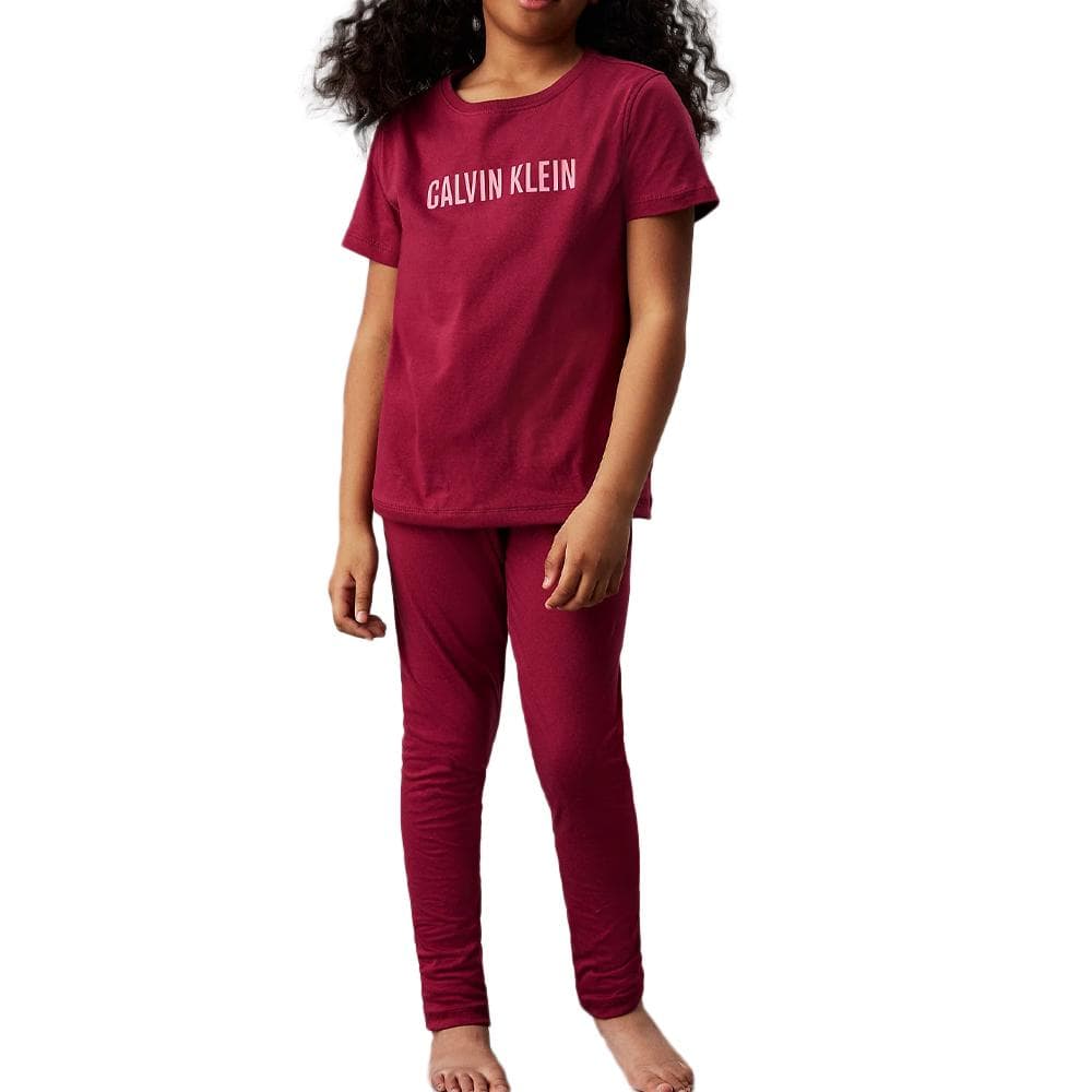 Pyjama Rouge Fille Calvin Klein Jeans Knit 1