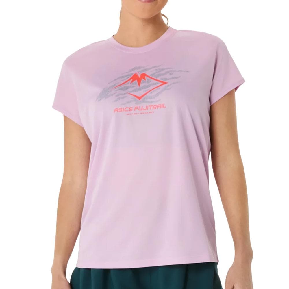 T-shirt Mauve Femme Asics Fujitrail 1