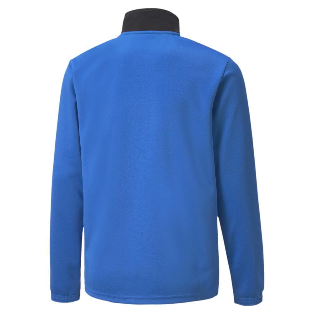 Sweat 1/4 de zip Noir/Bleu Garçon Puma Indrise 2