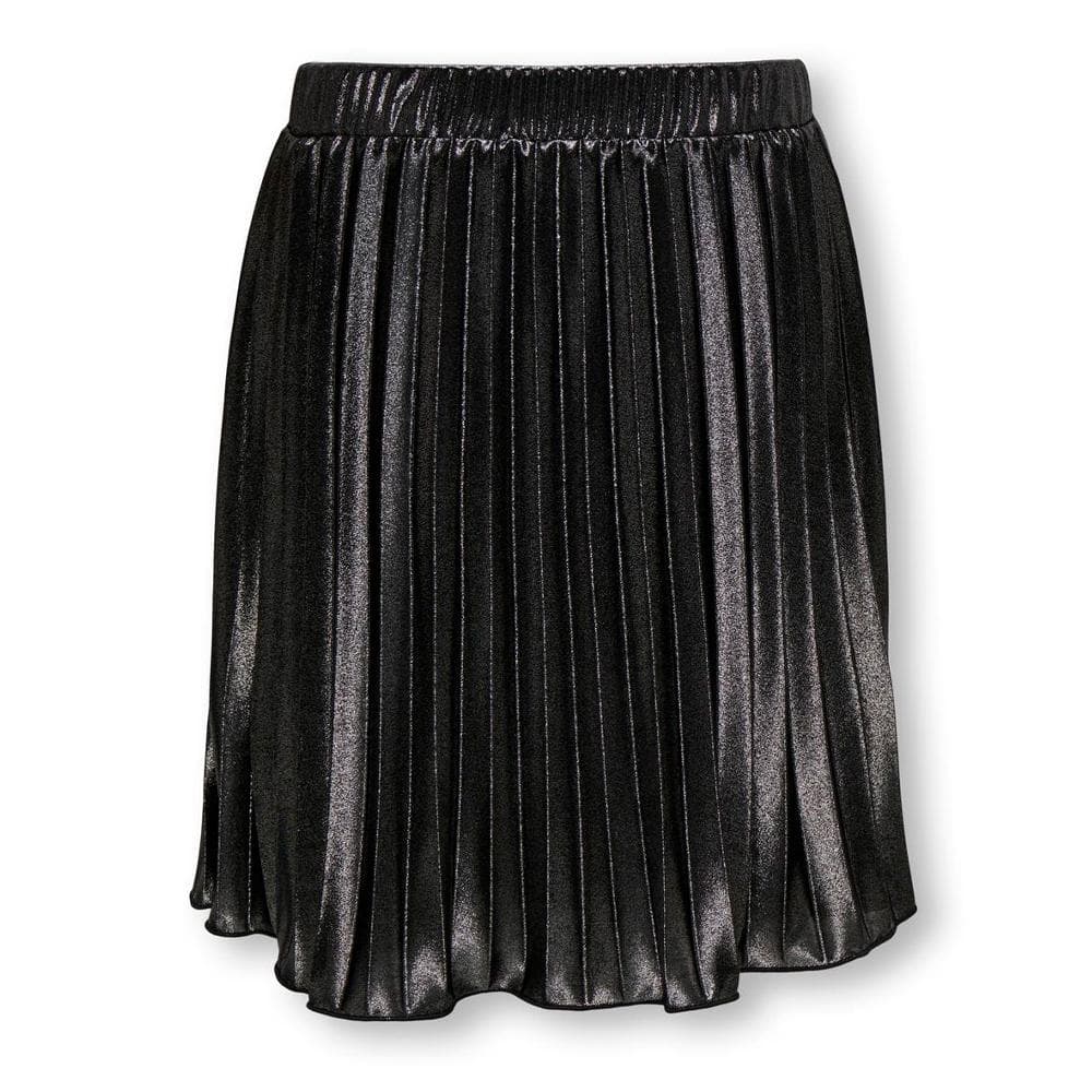 Jupe Grise Métallique Fille Kids ONLY Lyon Pleated Shine 3