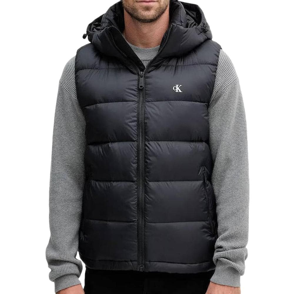 Doudoune sans manches Noire Homme Calvin Klein Jeans Off 1