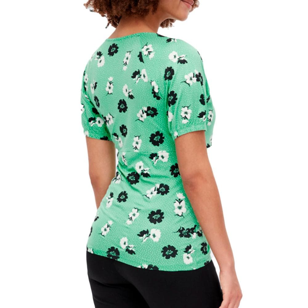 T-Shirt de Grossesse Vert Femme Mamalicious Lovely 2