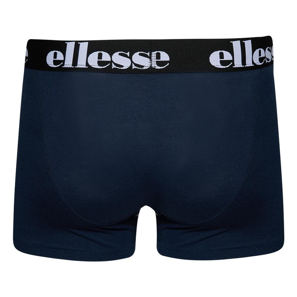 x3 Boxers Marine/Gris/Noir Homme Ellesse SJ00459 3