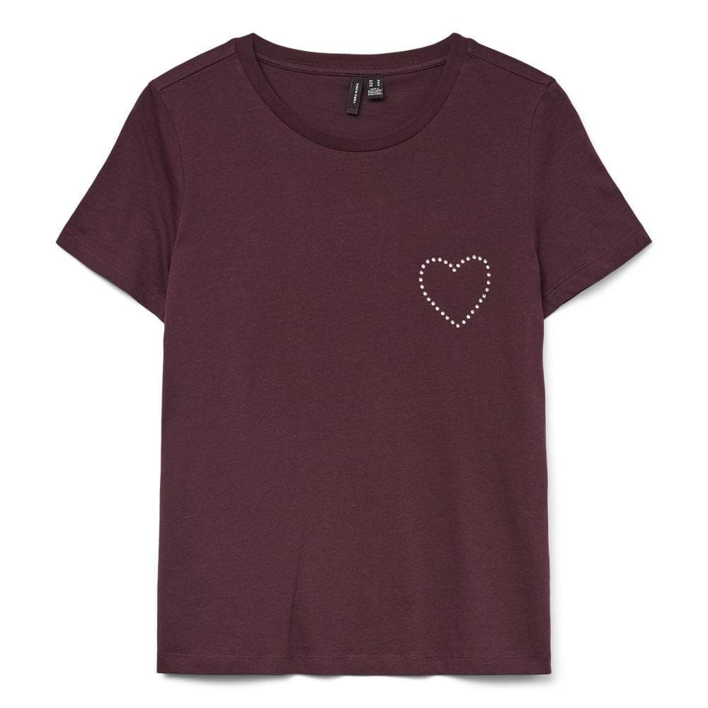 T-Shirt Prune Femme Vero Moda Liana 1