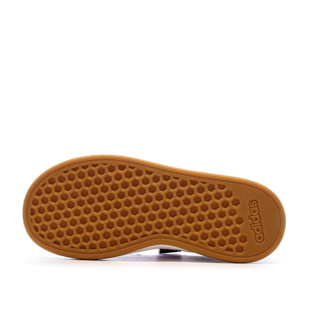 Baskets Prunes/Roses Fille Adidas Grand Court 2.0 5