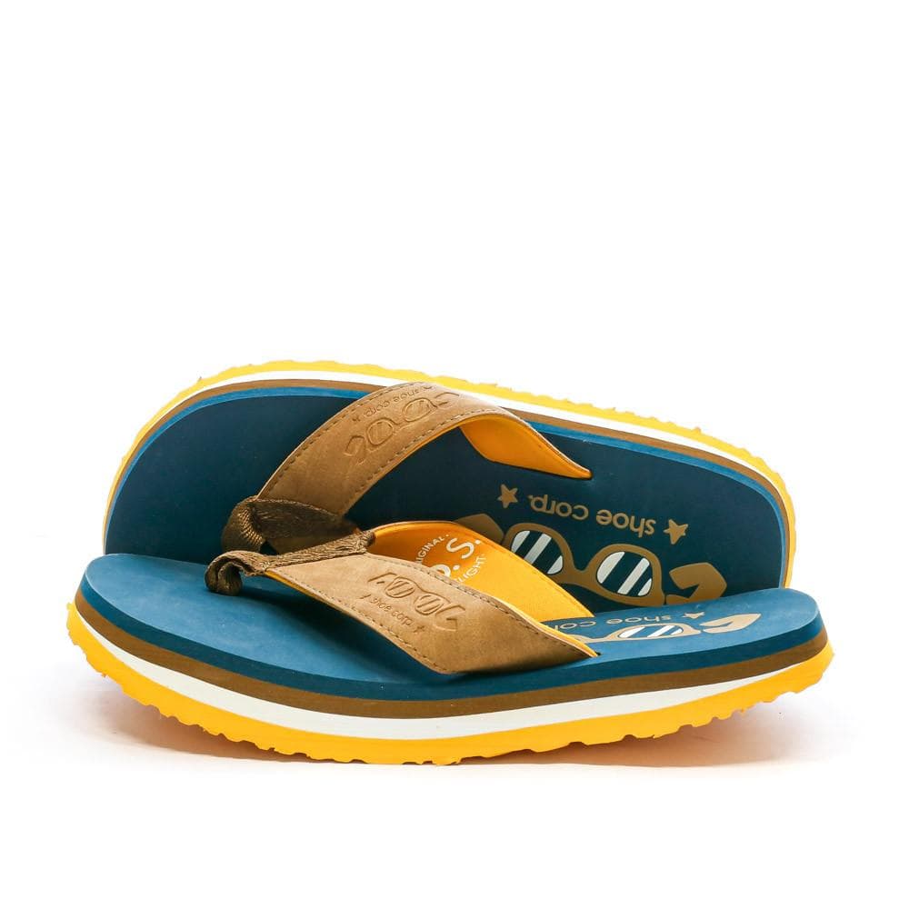 Tongs Bleu/Orange Garçon Cool Shoe Os boy 1