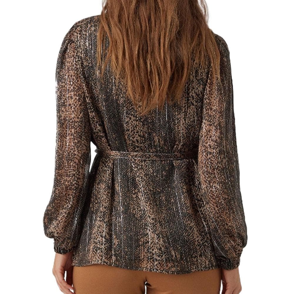 Blouse de Grossesse Noir/Marron Femme Vero Moda Maternity 20018589 2