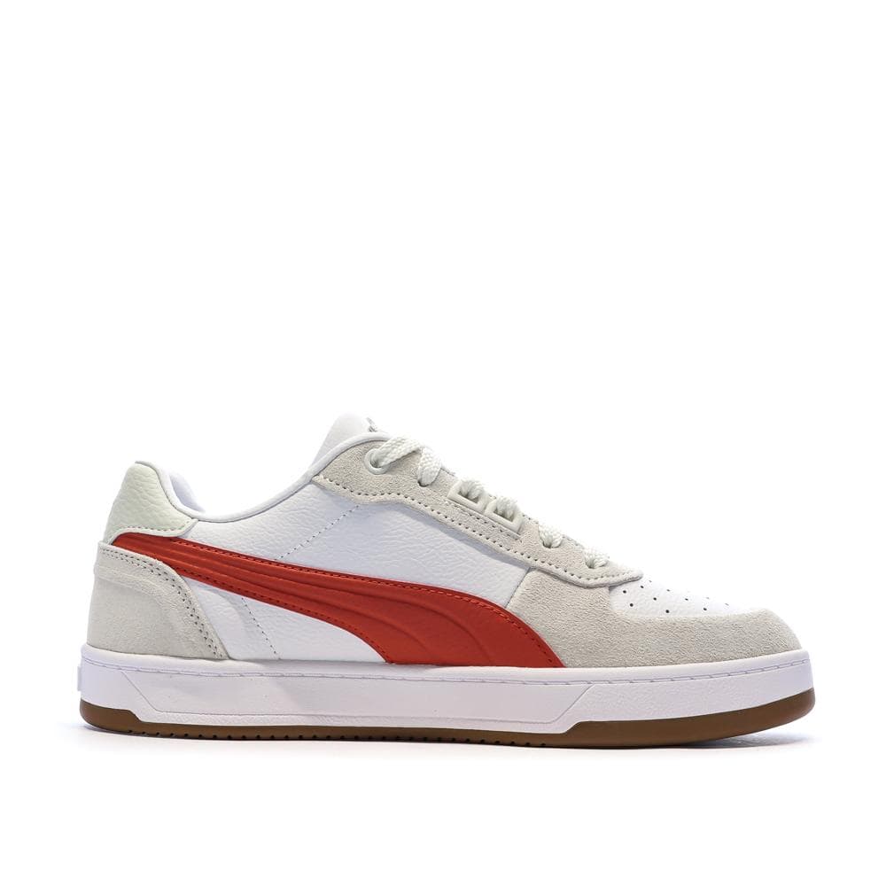 Baskets Beige/Rouge Homme Puma Caven 2 Lux 2