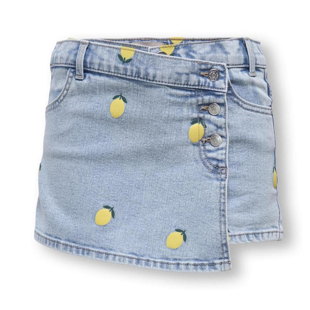 Jupe Short Bleu Fille Kids ONLY Blair 1
