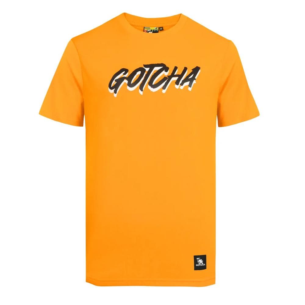 T-shirt Orange Homme Gotcha Yards 1