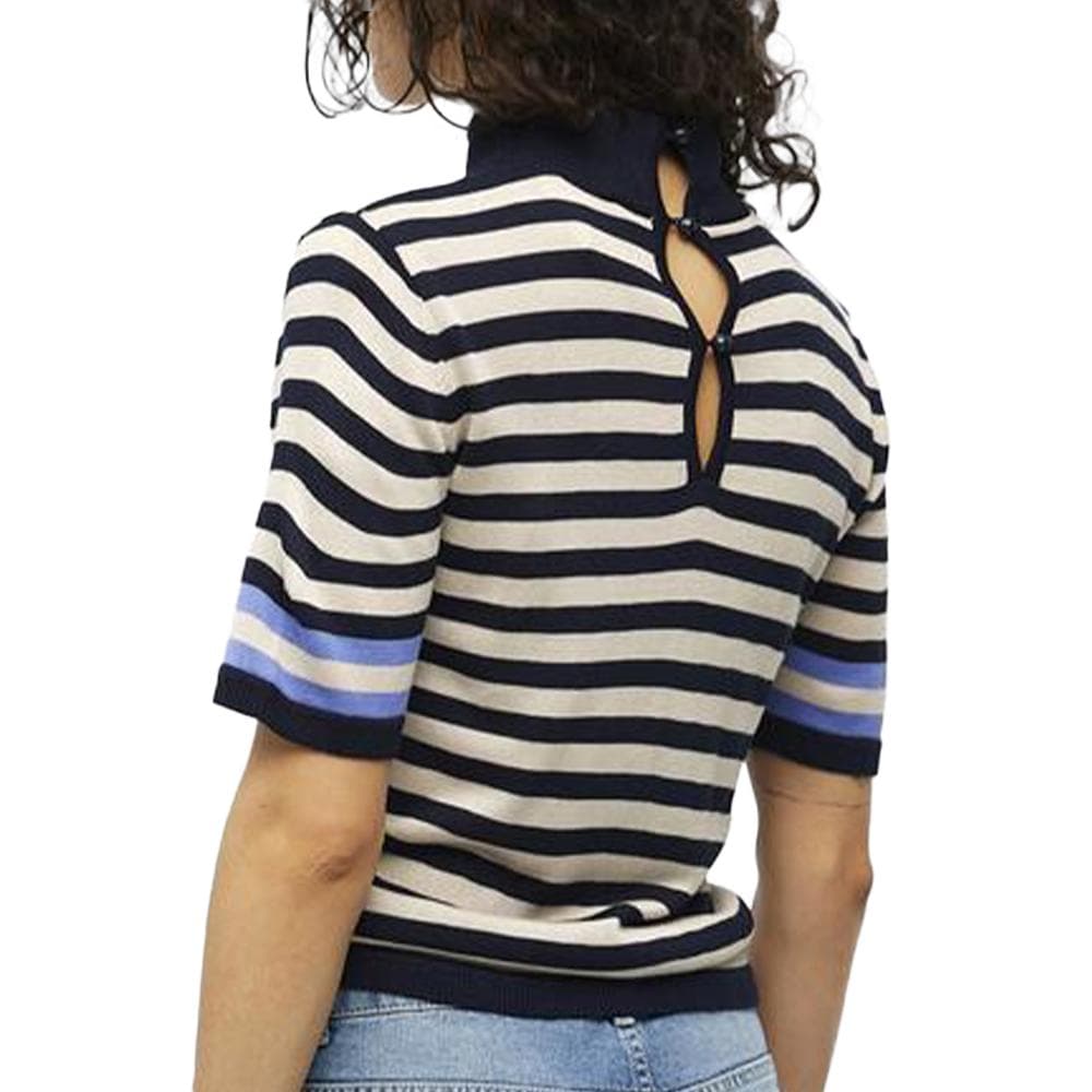 Pull Beige/Noir Femme Object Danya 2