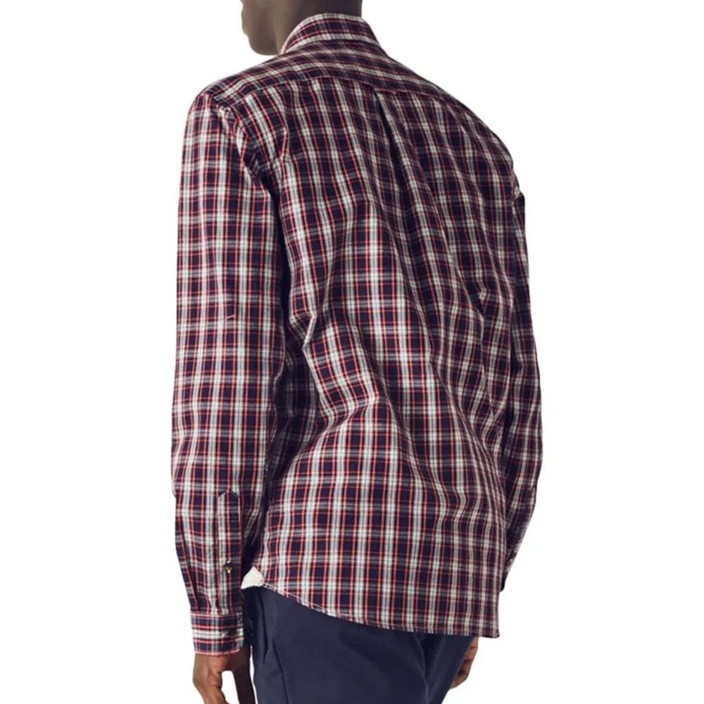 Chemise Noire/Rouge Homme Lacoste CH3983 2