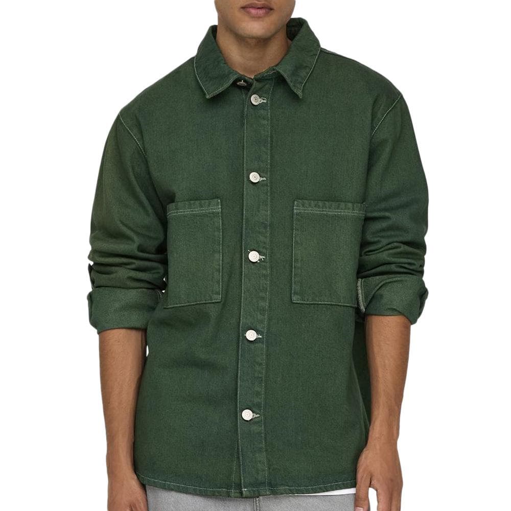 Veste Verte Homme Only & Sons Dago 1
