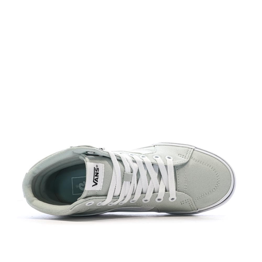 Baskets Vertes d'eau Femme Vans Filmore 4