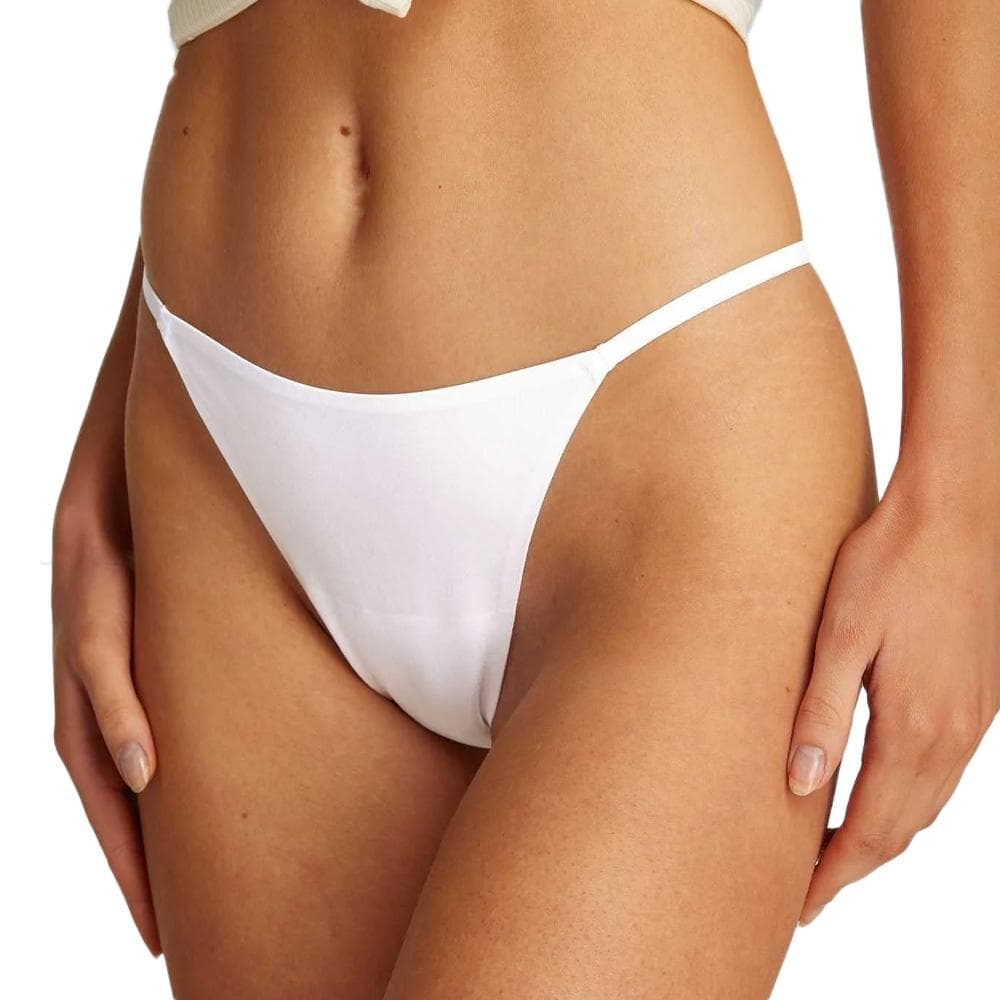String Blanc Femme Calvin Klein Jeans LV00QF8086 1