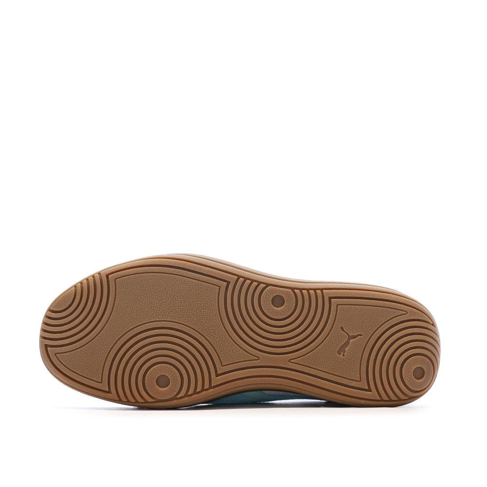Baskets Blanches/Turquoise Femme Puma Club Klassika 5