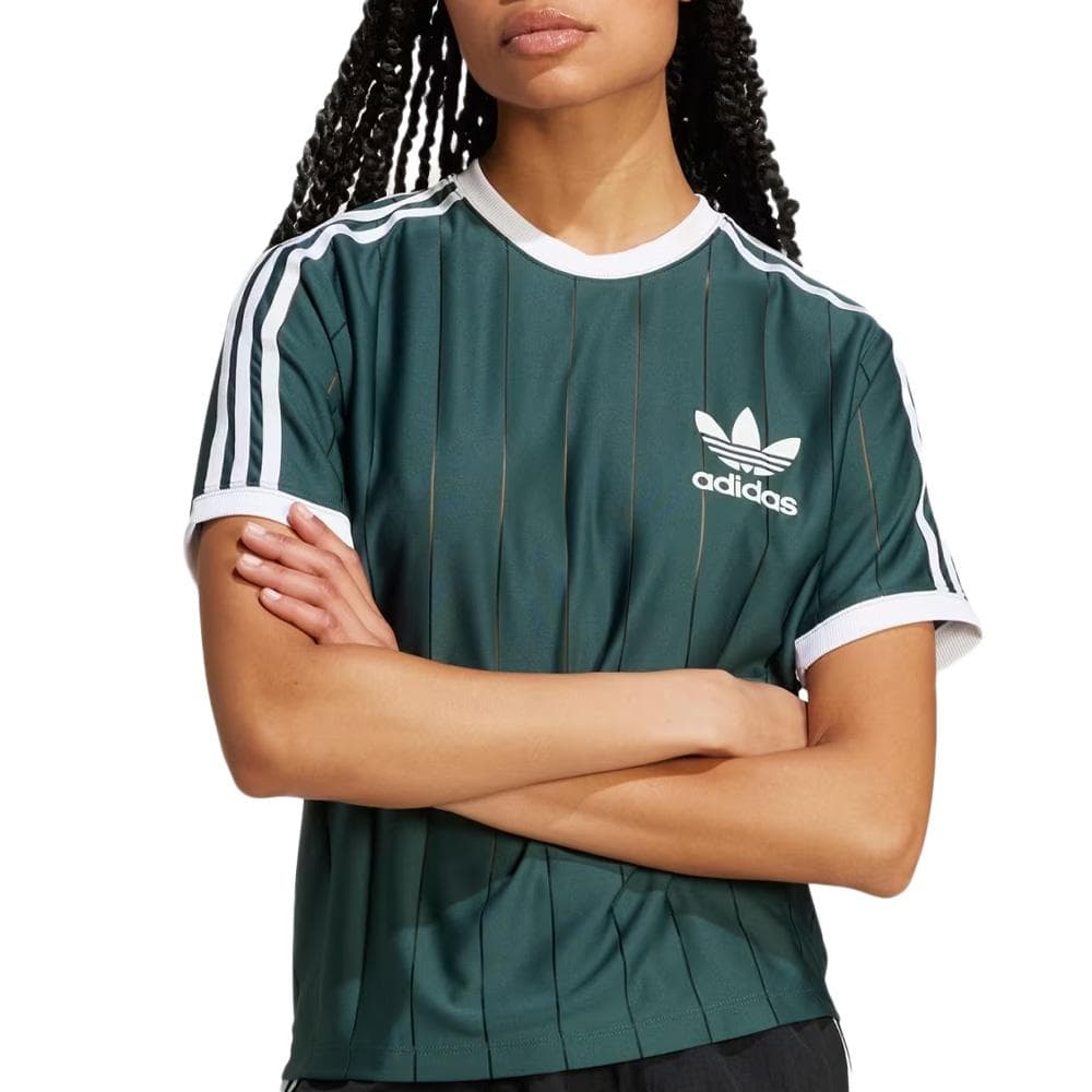T-Shirt Vert Femme Adidas IY7230 1