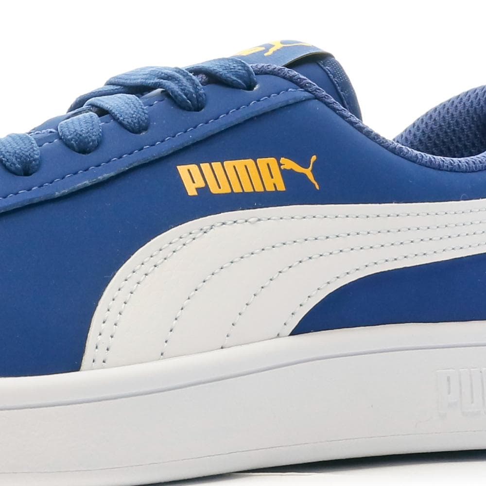 Baskets Bleu Garçon Puma Smash V2 Buck 7
