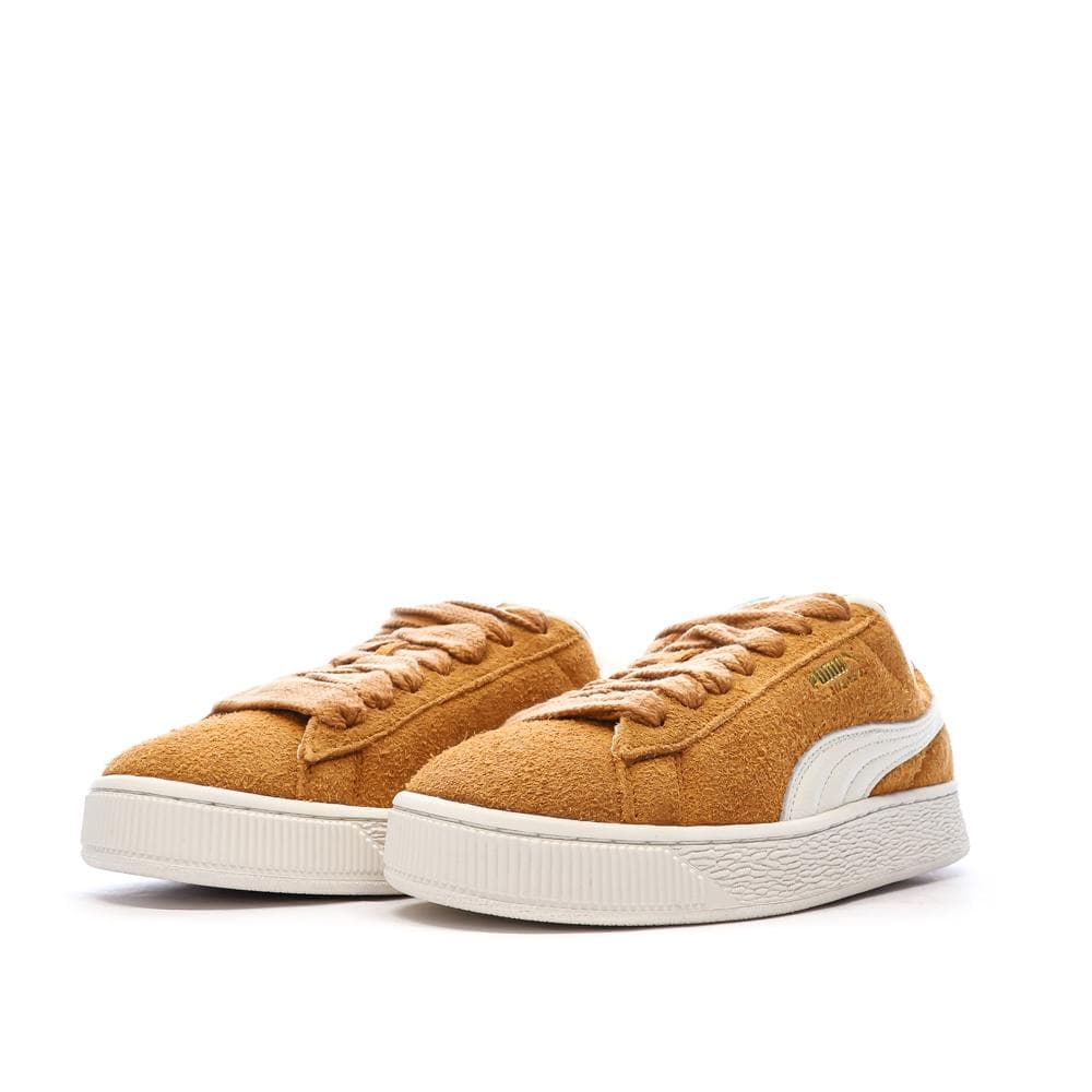 Baskets Jaune/Blanche Homme Puma Suede Xl Hairy 6