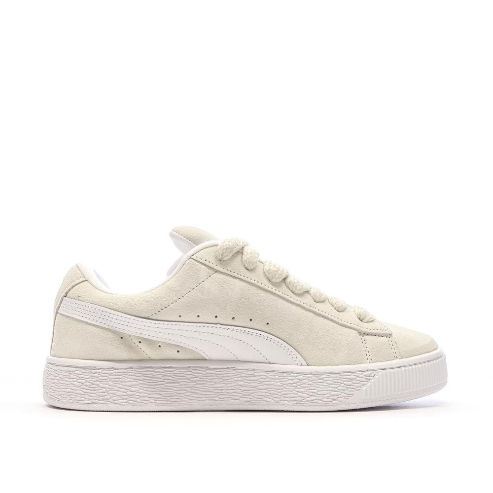 Baskets Beige/Blanc Homme Puma Suede XL 2