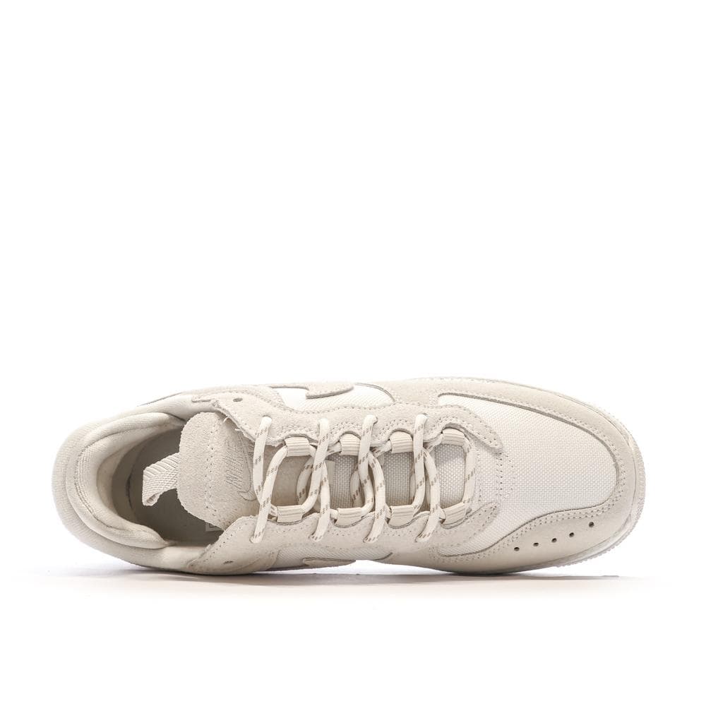 Baskets Beiges/Blanches Femme Nike Air Force 1 Wild 4