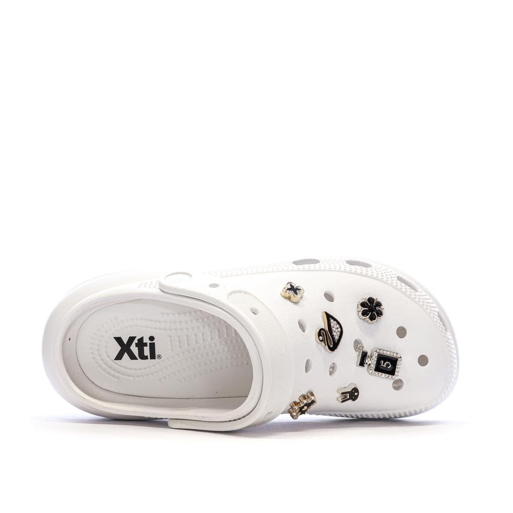 Sabots à Plateforme Blanc Femme XTI 143888 4