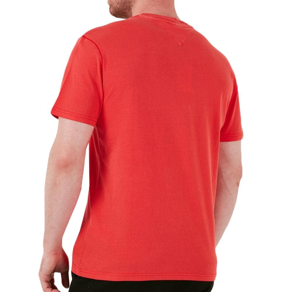 T-shirt Rouge Homme Tommy Jeans Reg Gd 2
