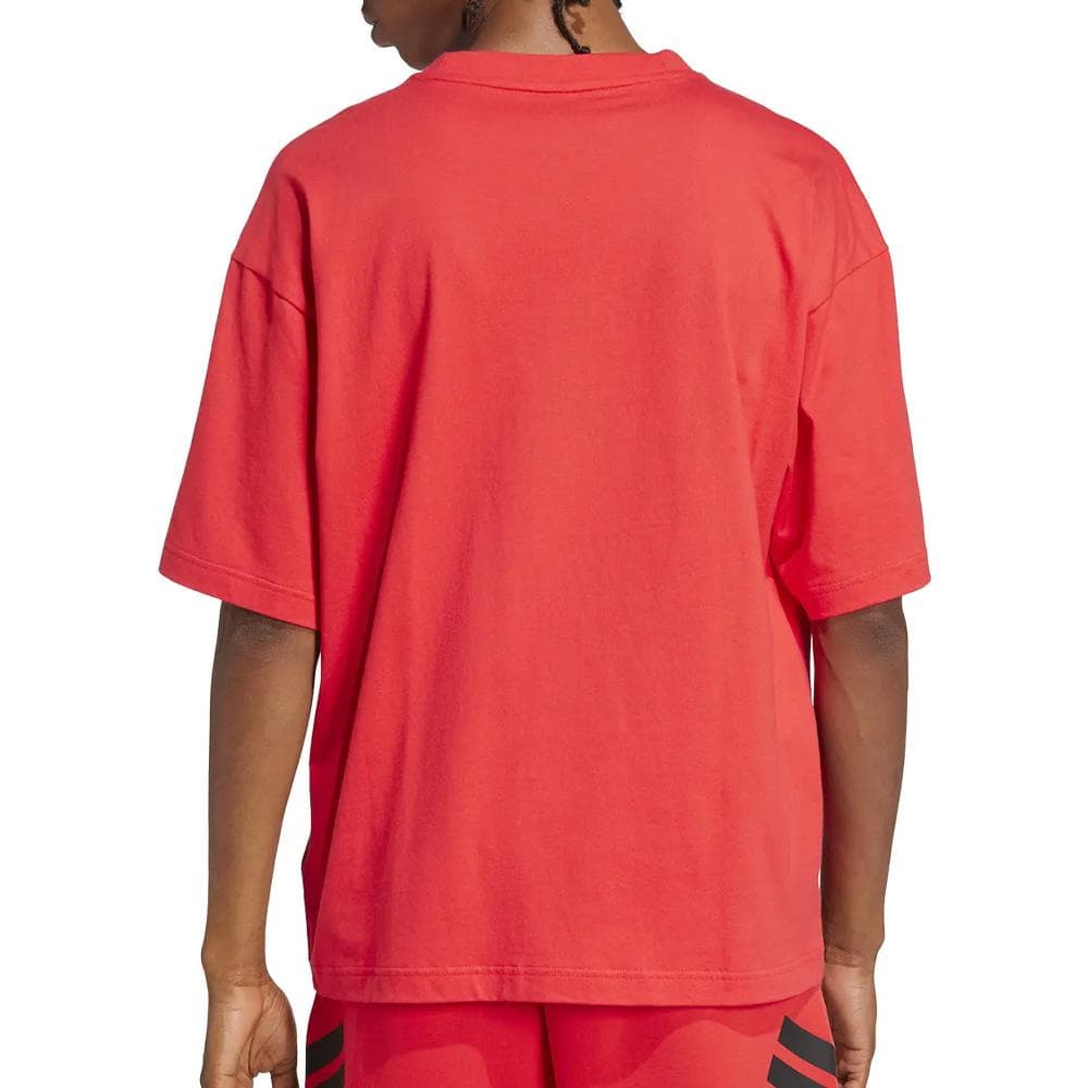 T-Shirt Rouge Homme Adidas JI6414 2