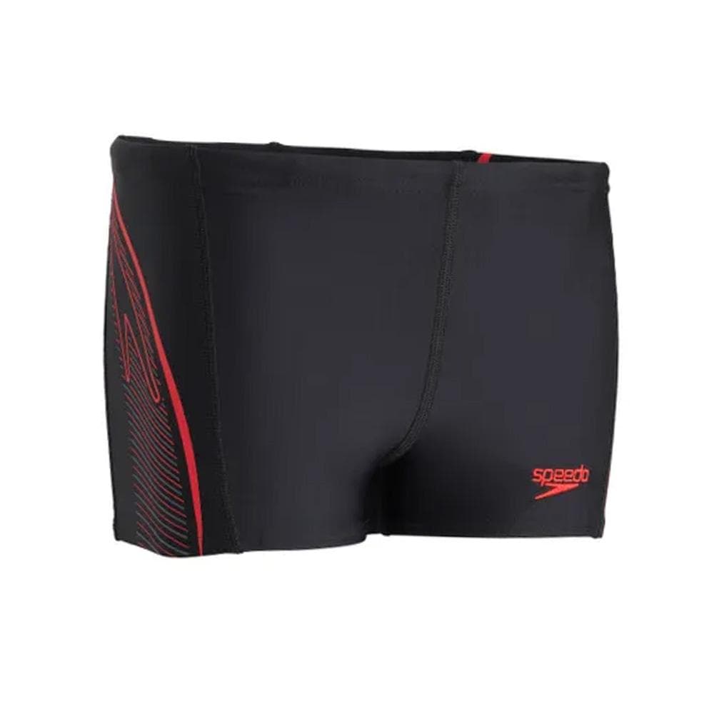 Maillot de bain Noir/Rouge Garçon Speedo Plmt 1