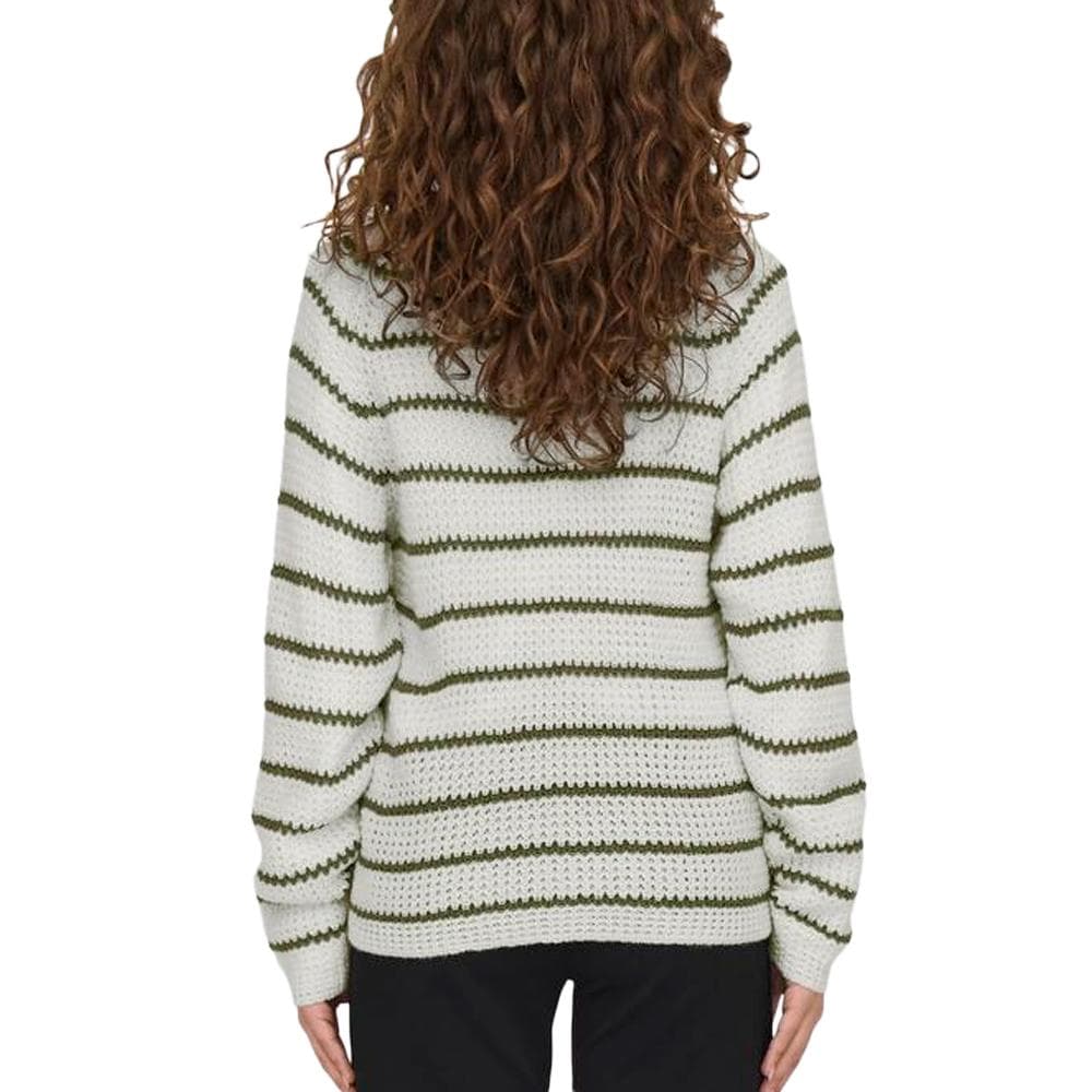 Pull Blanc/Vert Femme JDY Ellen 2