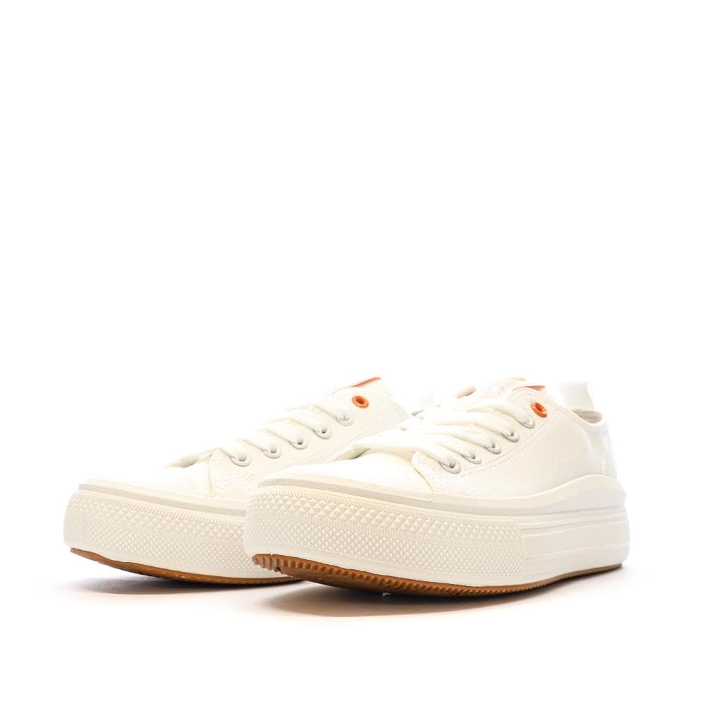 Baskets Basses Blanches Femme Refresh Lona 6