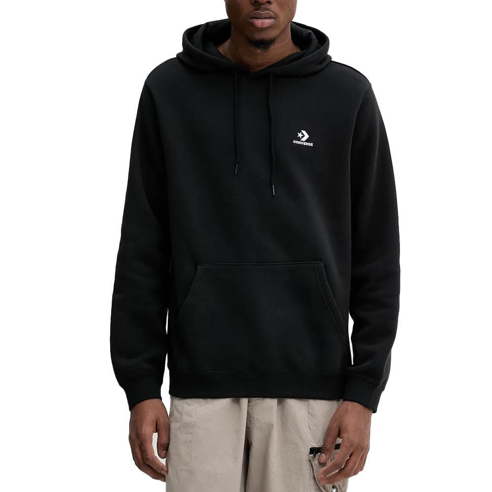 Sweat à capuche Noir Mixte Converse Star Chev 1