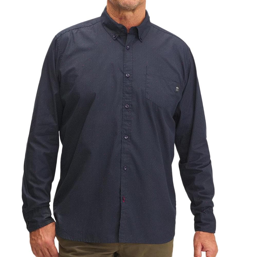 Chemise Manches Longues Noir Homme TBS Yahirche 1