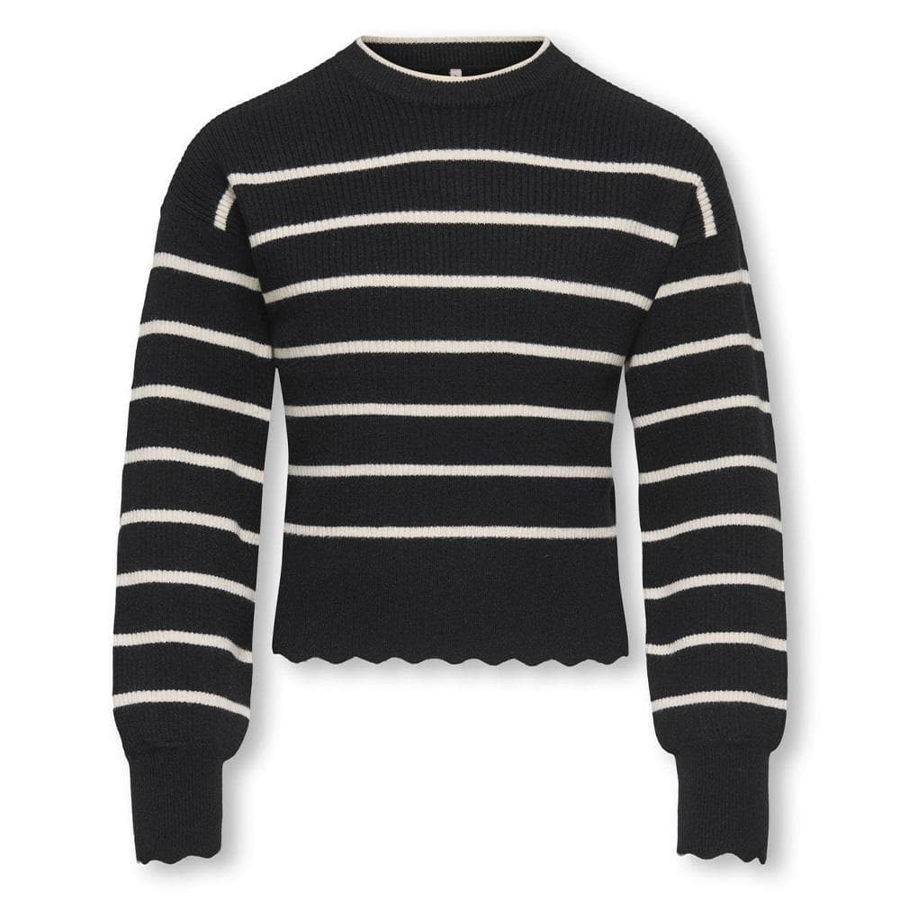 Pull Noir/Blanc Fille Kids ONLY Kogibi 1