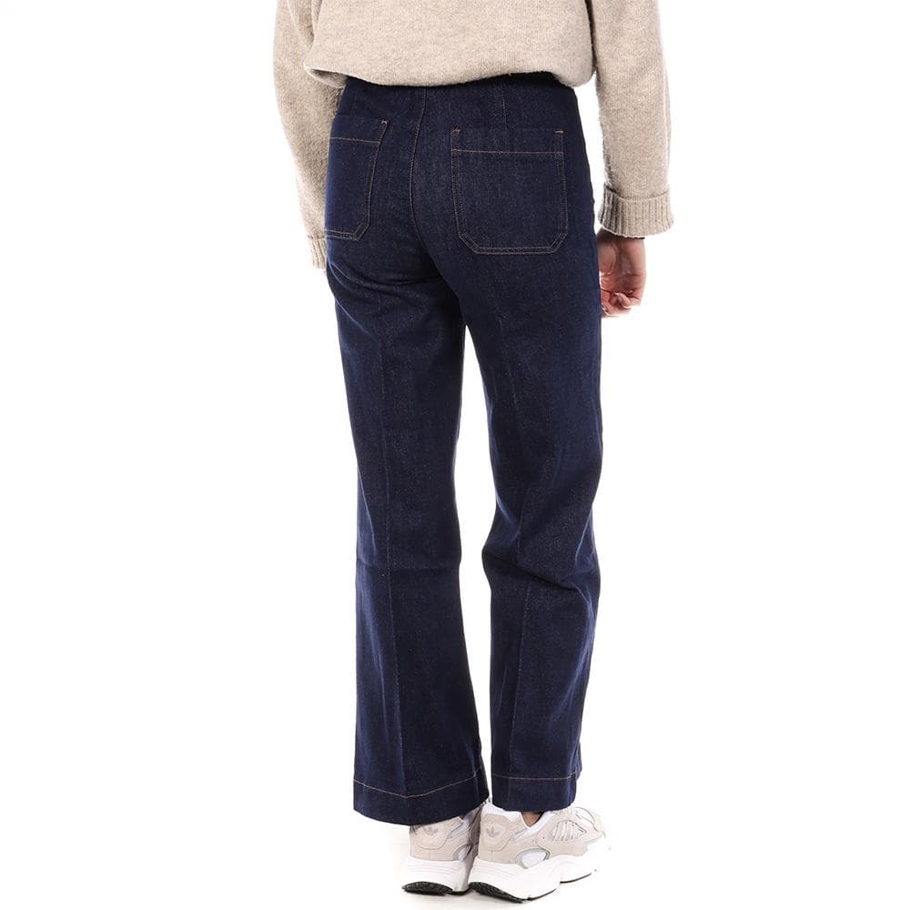 Jean Bleu Brut Femme Oraije Ankle Wide Victorine 2