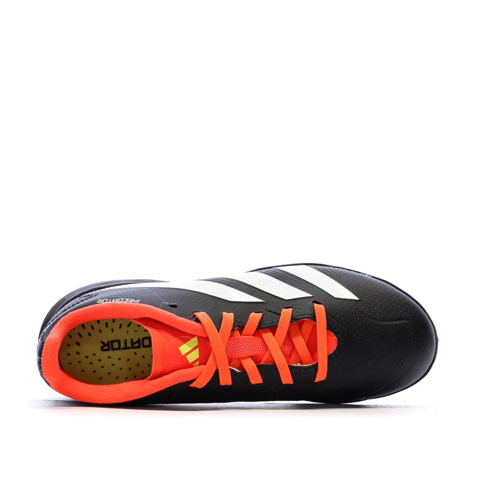 Chaussures de football Noires/Dorés Garçon Adidas Predator League 4