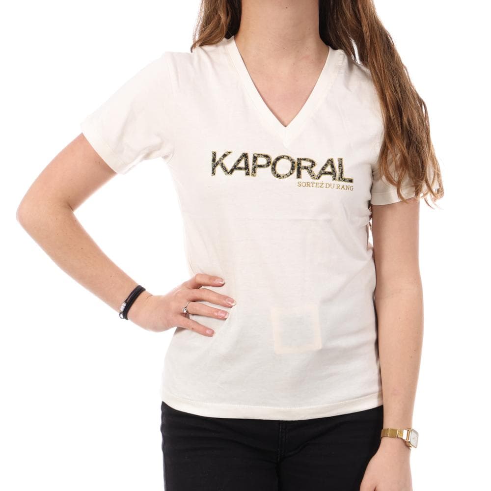 T-shirt Blanc Femme Kaporal Frank 1