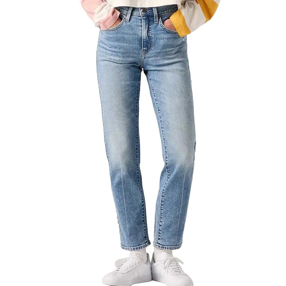 Jean 724 Bleu Classique Femme Levi's High Rise Straight 1