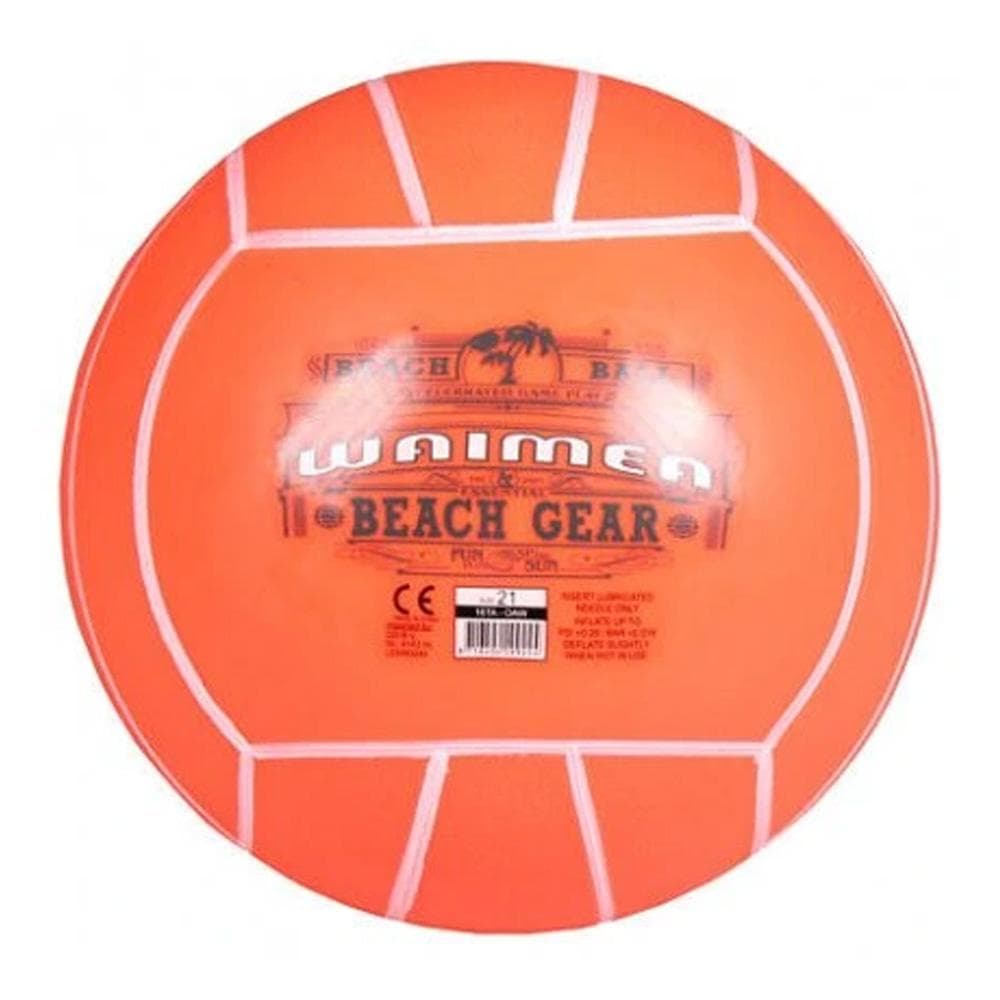 Ballon De Plage Rouge No MARK Beach Gear 1