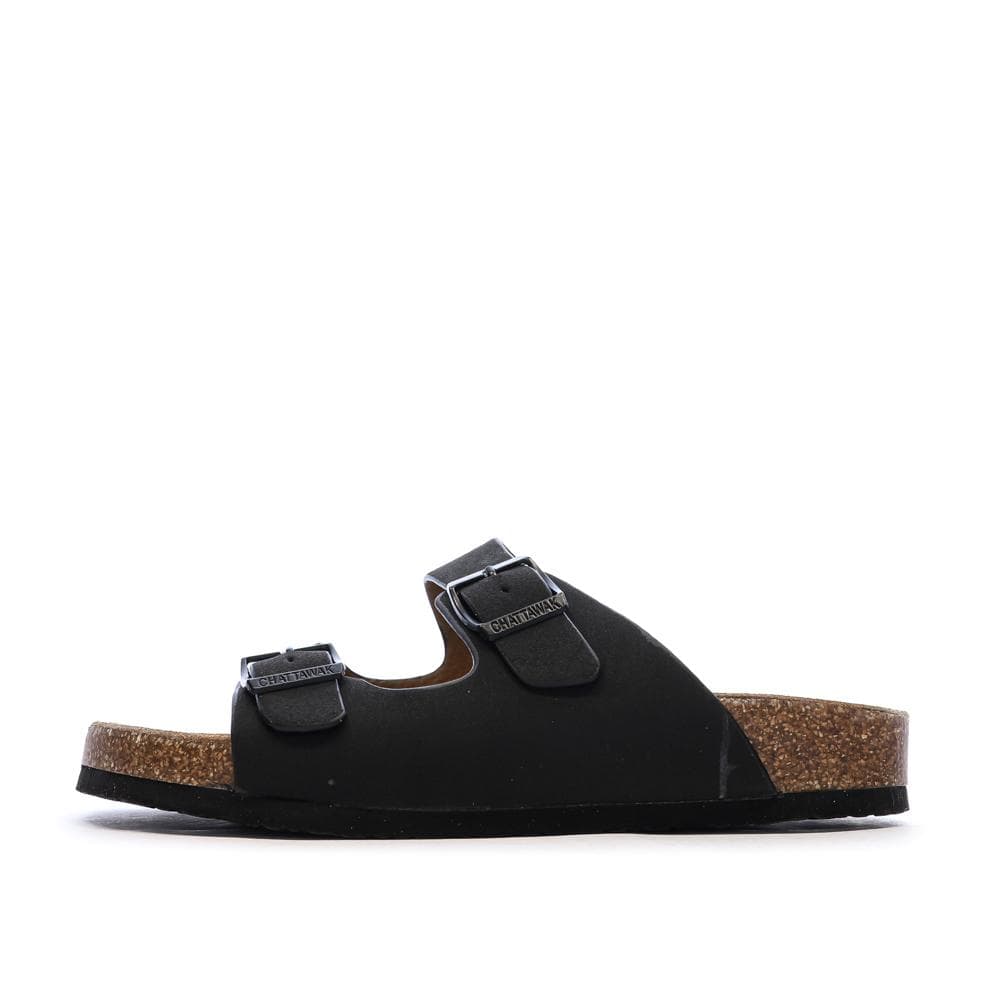 Sandales Noires Femme Chattawak Orphée 1