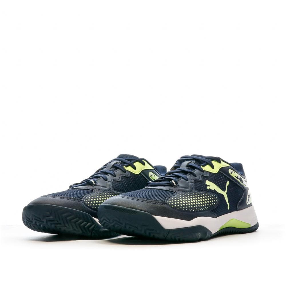 Chaussures de Padel Noire/Jaune Homme Puma Solarcourt 6