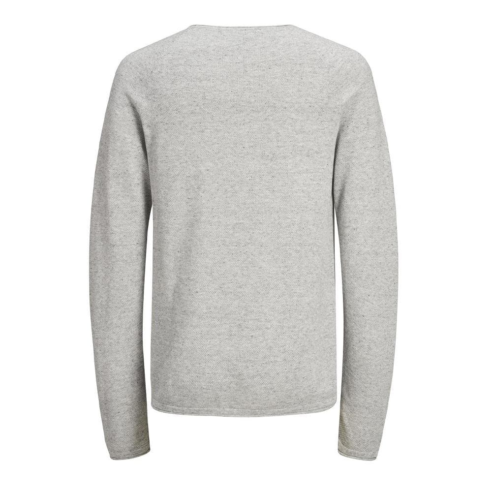 Pull Gris Homme Jack & Jones Knit Crew 2
