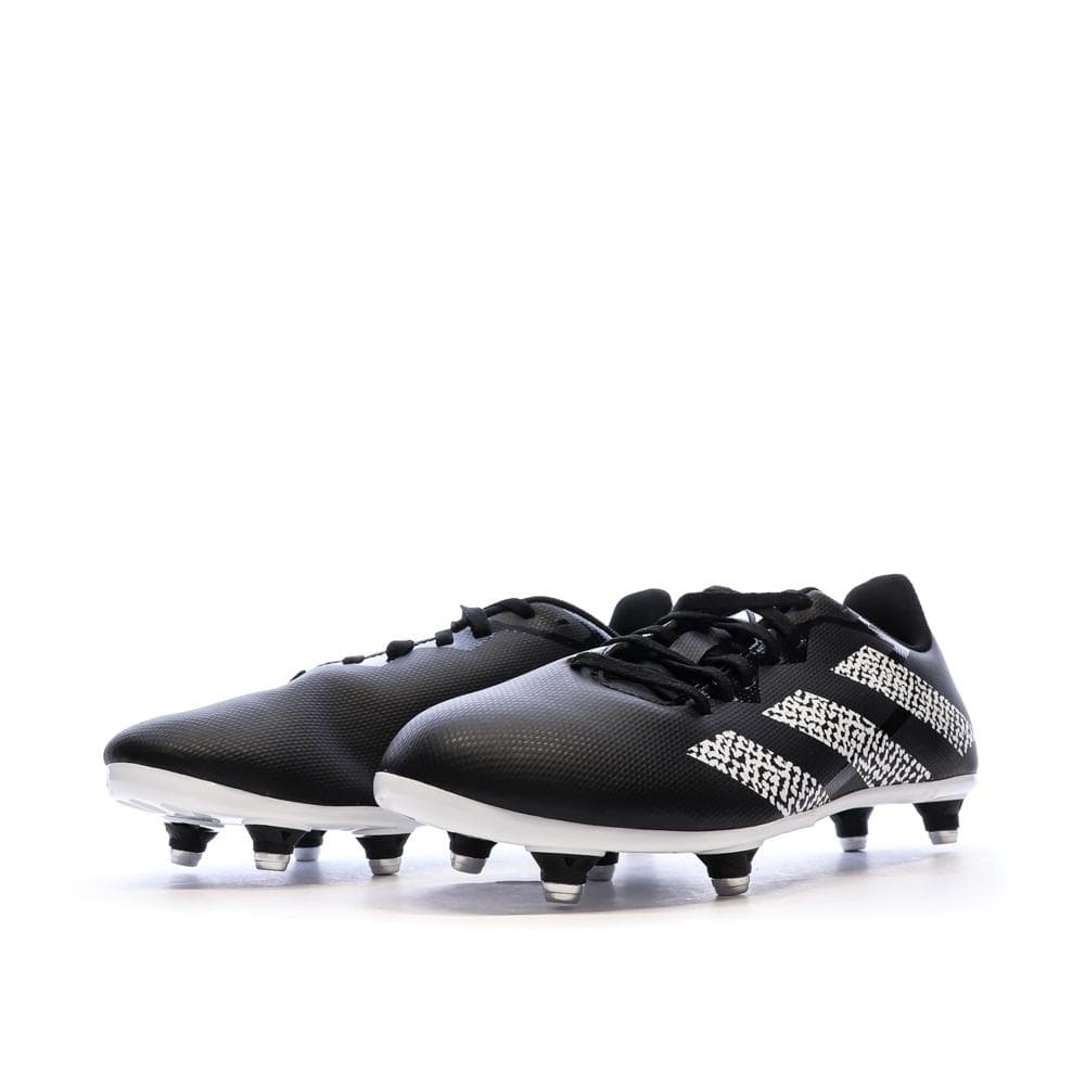 Chaussures de Football Noir Garçon Adidas Junior 6