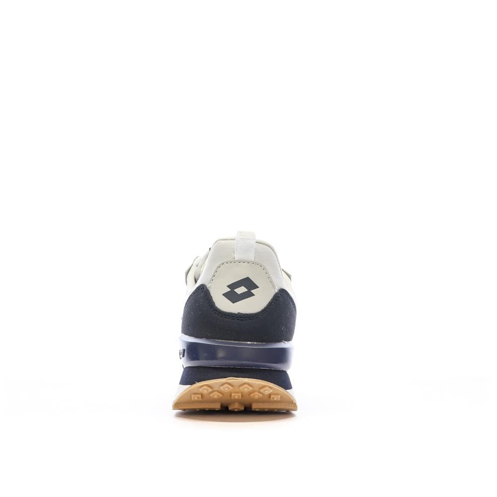 Baskets Grises/Marine Homme Lotto Twenty 5 3