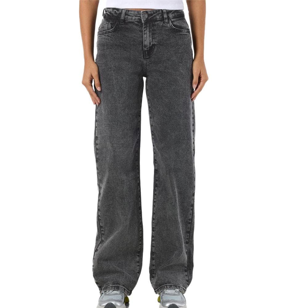 Jean Droit Gris Femme Noisy May Landa 1