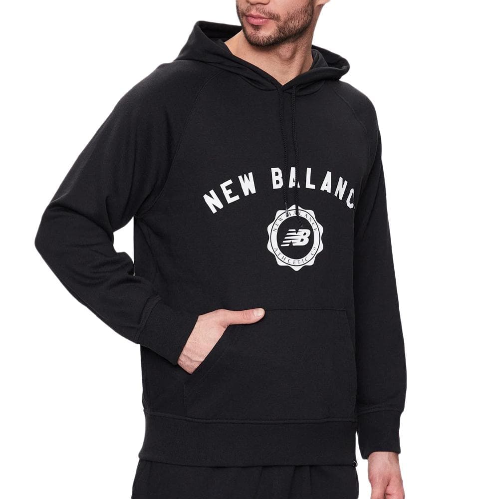 Sweat à Capuche Noir Homme New Balance Seasonal 1