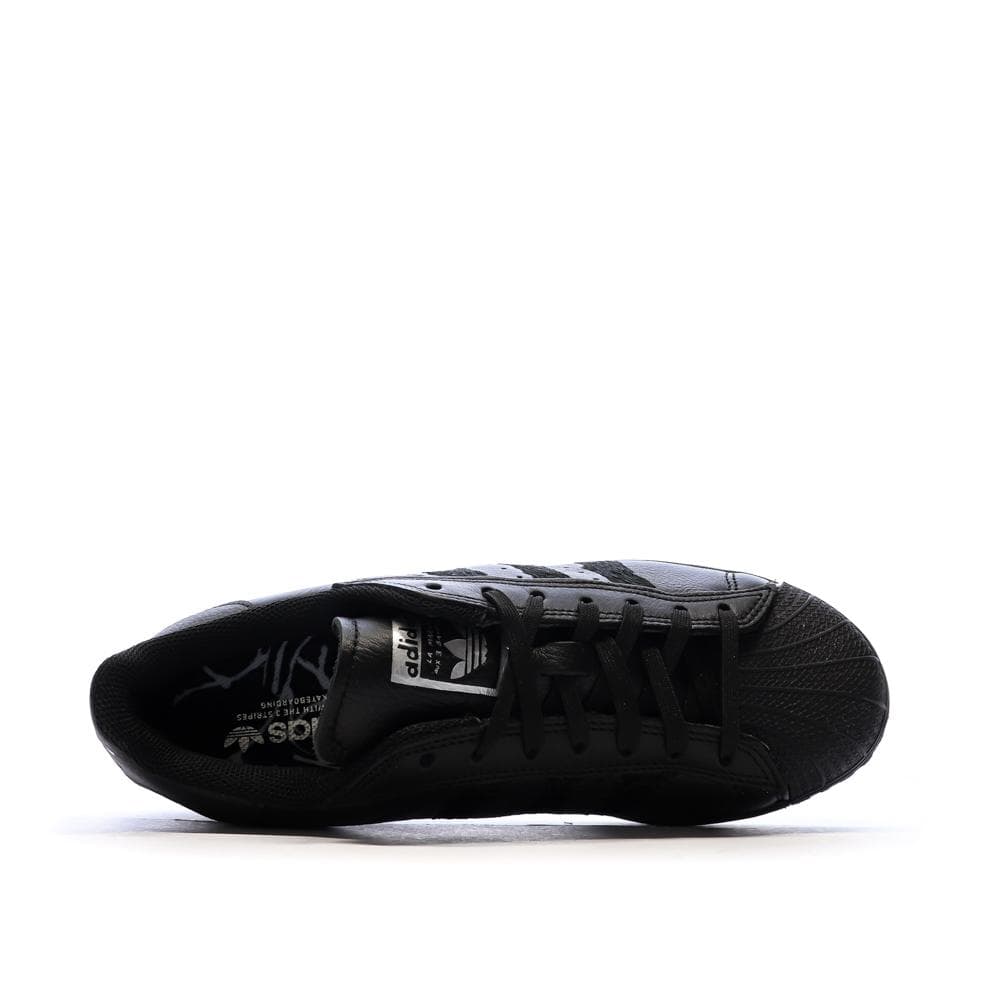 Baskets Noires Homme Adidas Superstar ID8723 4