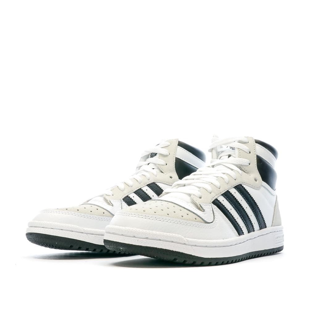 Baskets Blanche/Gris Homme Adidas Top Ten 6